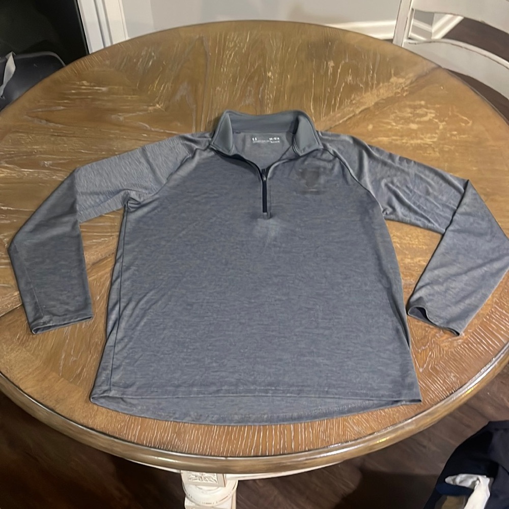 Under armour project rock quarter zip.